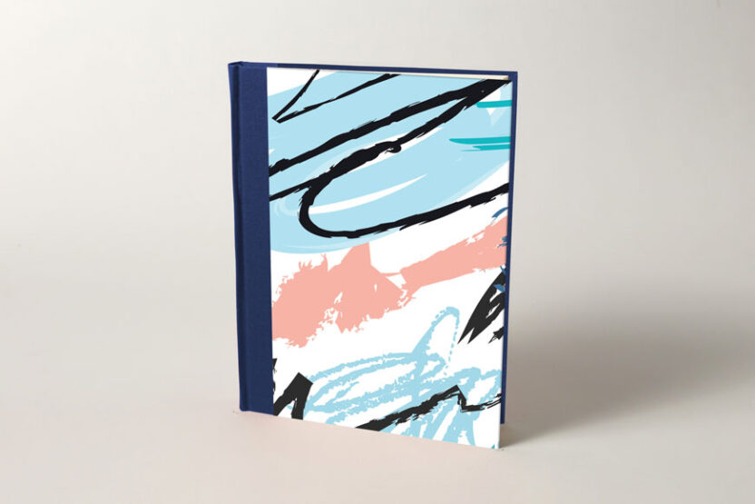 Cuaderno en Blanco Abstracto