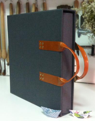 Álbum y caja fotógrafo